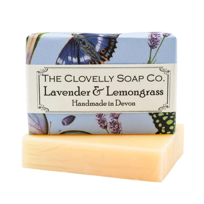 50g Handmade Clovelly Soap - Lavender & Lemongrass