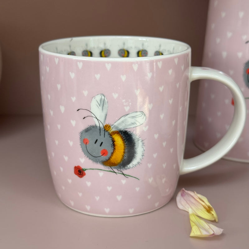 Bee And Flower Mug
