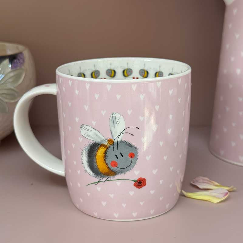 Bee And Flower Mug