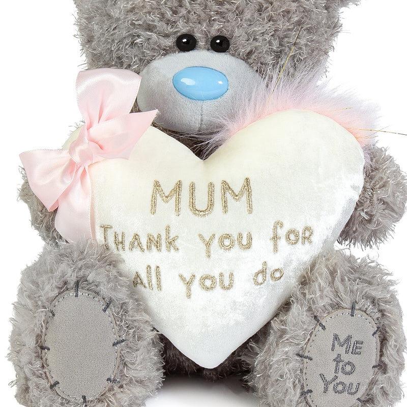Me to You Tatty Teddy Bear Mum Thank You – detail view