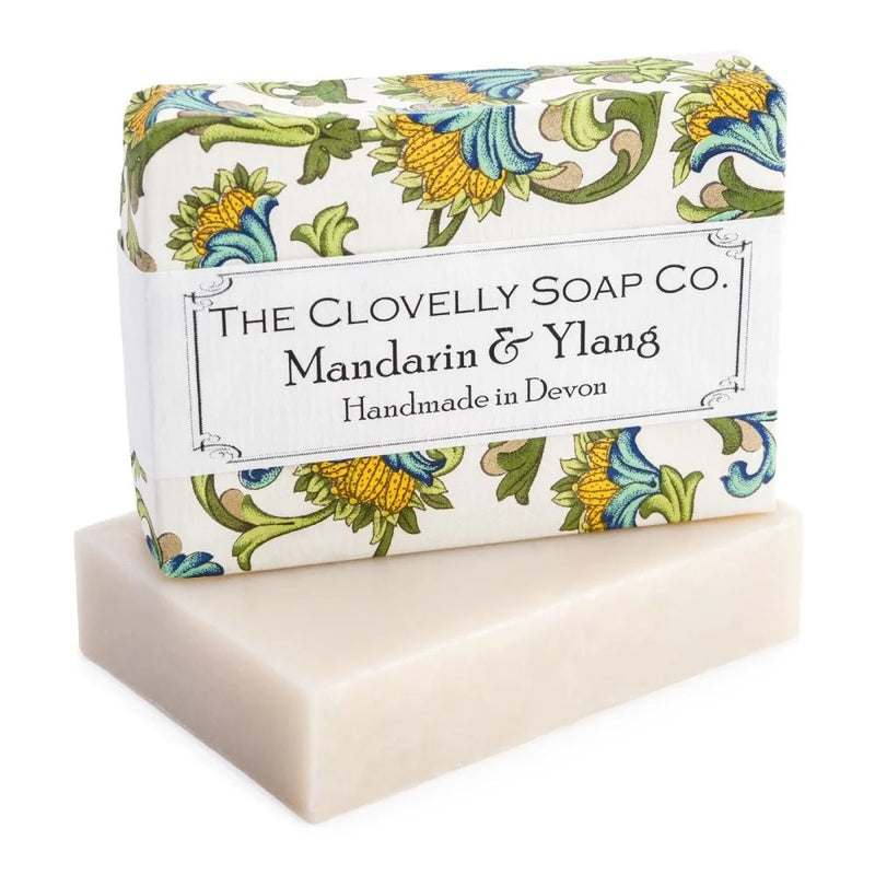 100g Handmade Clovelly Soap - Mandarin & Ylang