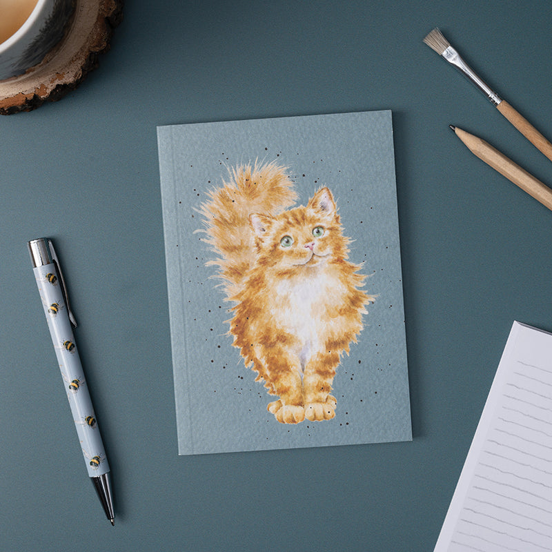 A6 Cat Notebook Just Purrfect