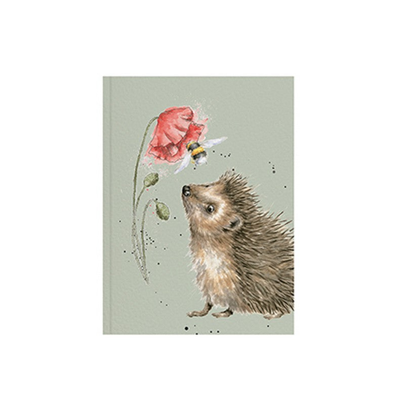 A6 Hedgehog Notebook Busy as a Bee