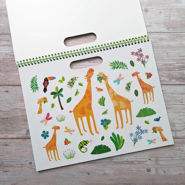 Never-Ending Sticker Fun Activity Book Jungle