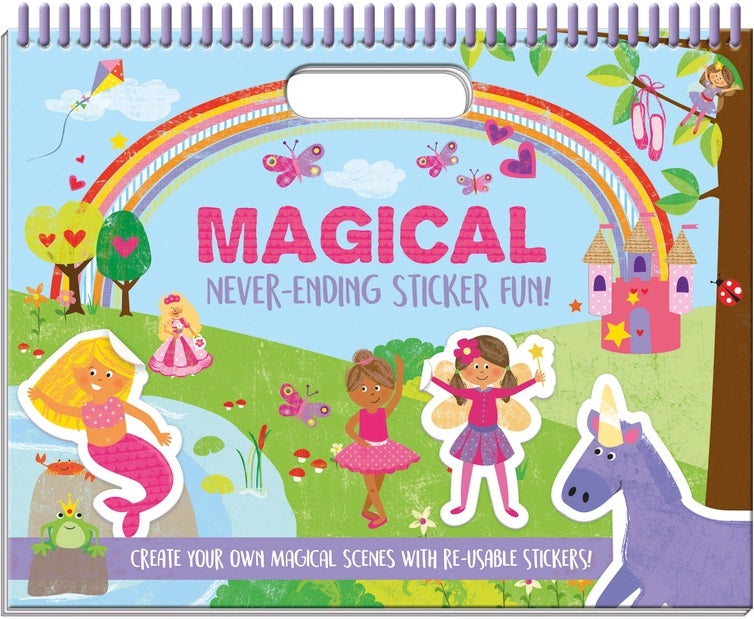 Never-Ending Sticker Fun Activity Book Magical