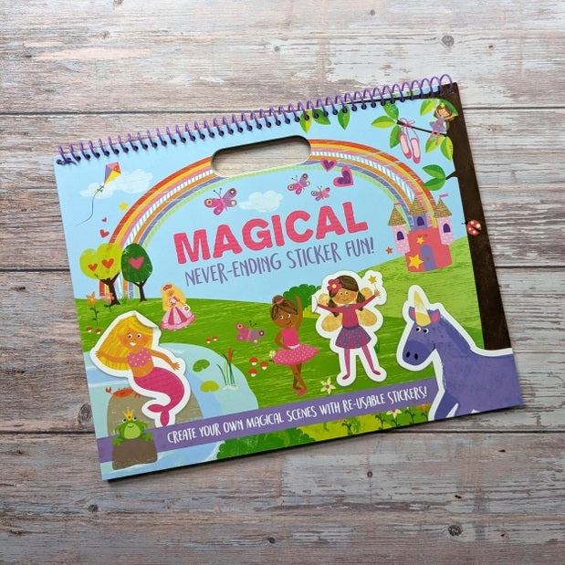 Never-Ending Sticker Fun Activity Book Magical