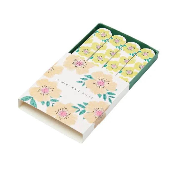 MIni Nail Files Yellow Rose