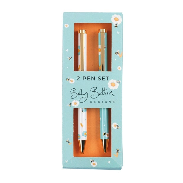 2 Pens Set Daisies