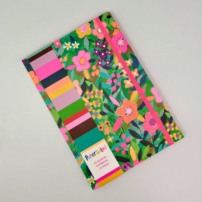 Paper Salad A5 Journal Notebook - Bright Flowers