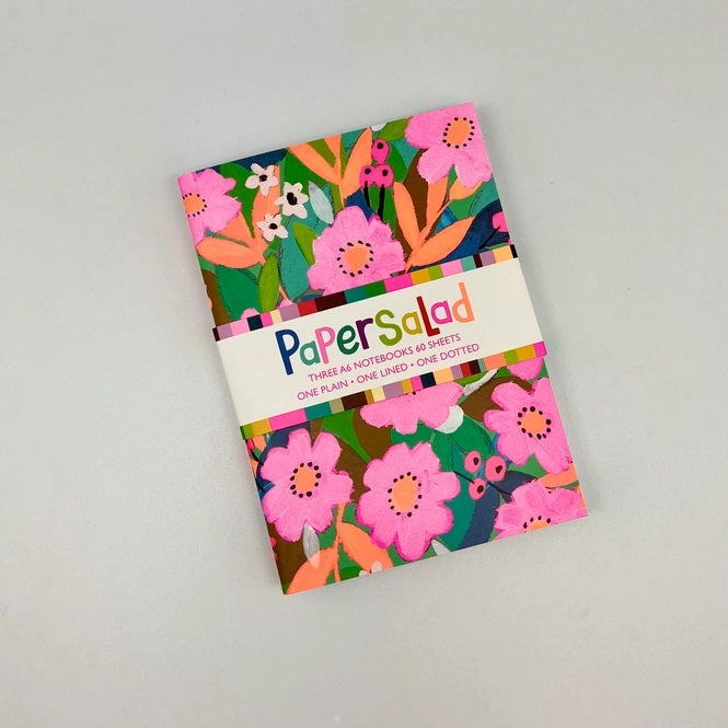 Paper Salad A6 Notebooks (Set of 3)