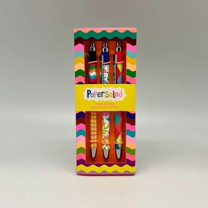 Paper Salad 3 Gel Pens Gift Box