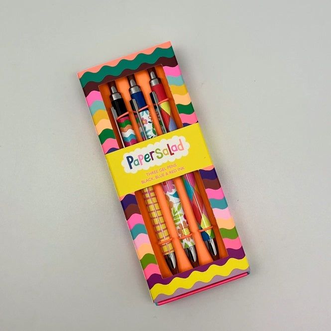 Paper Salad 3 Gel Pens Gift Box