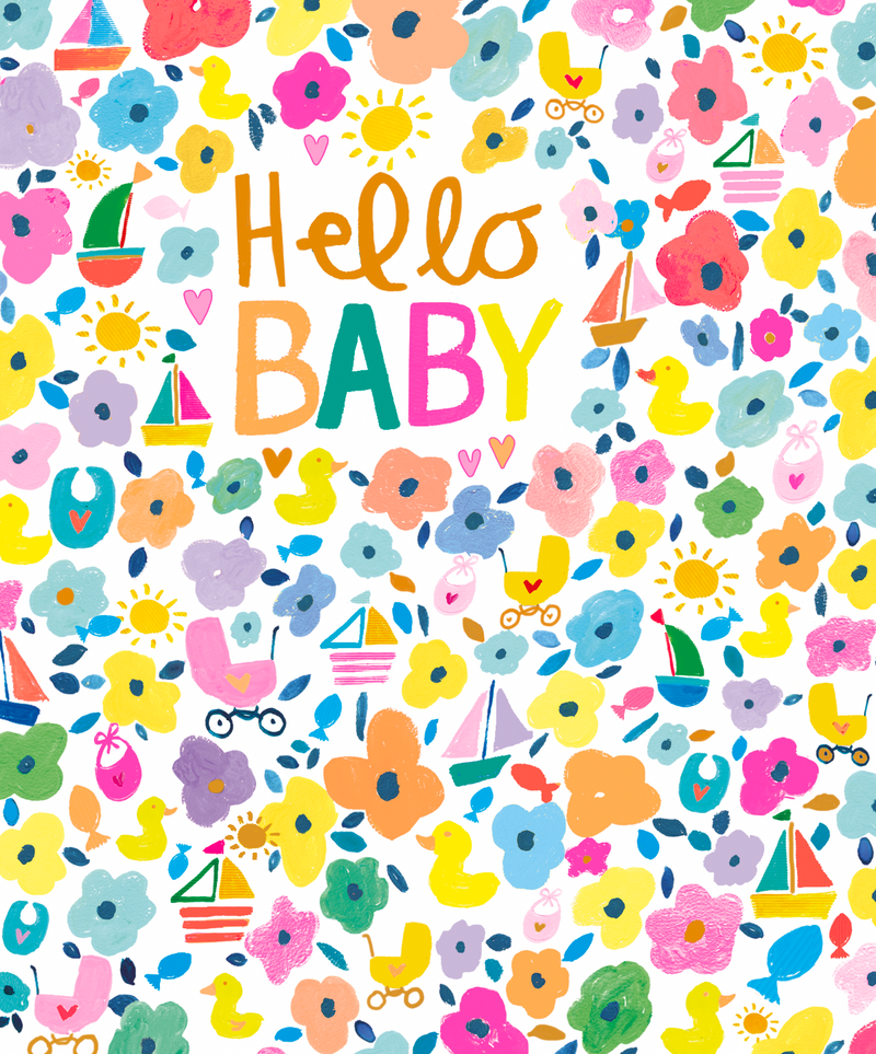 Paper Salad - Hello Baby