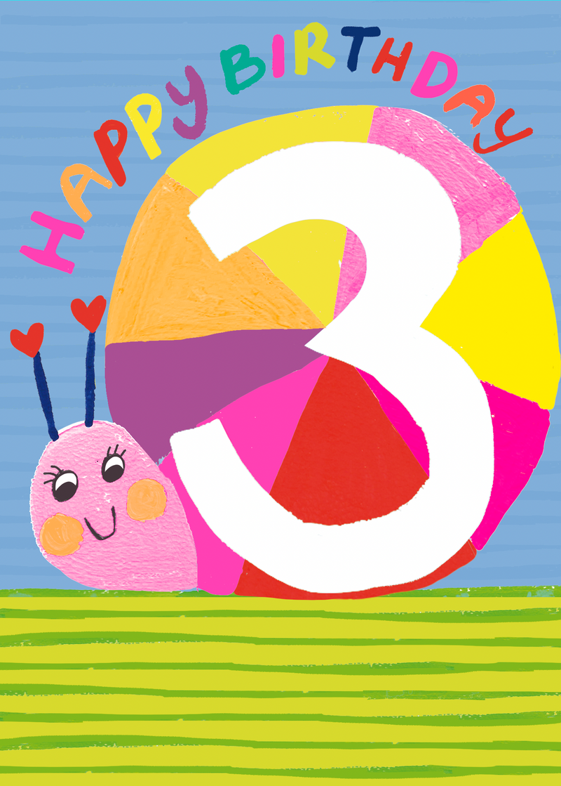 Paper Salad - Age 3 Rainbow Snail