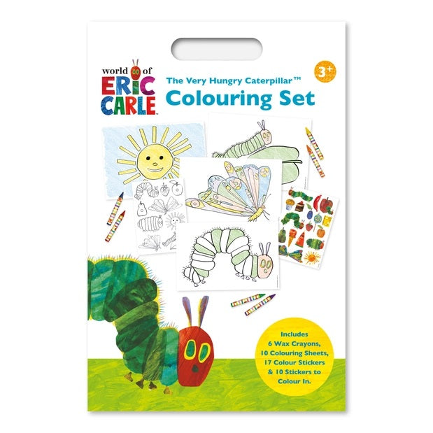 The Very Hungry Caterpillar Childrens Colouring Set