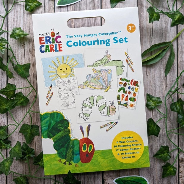 The Very Hungry Caterpillar Childrens Colouring Set