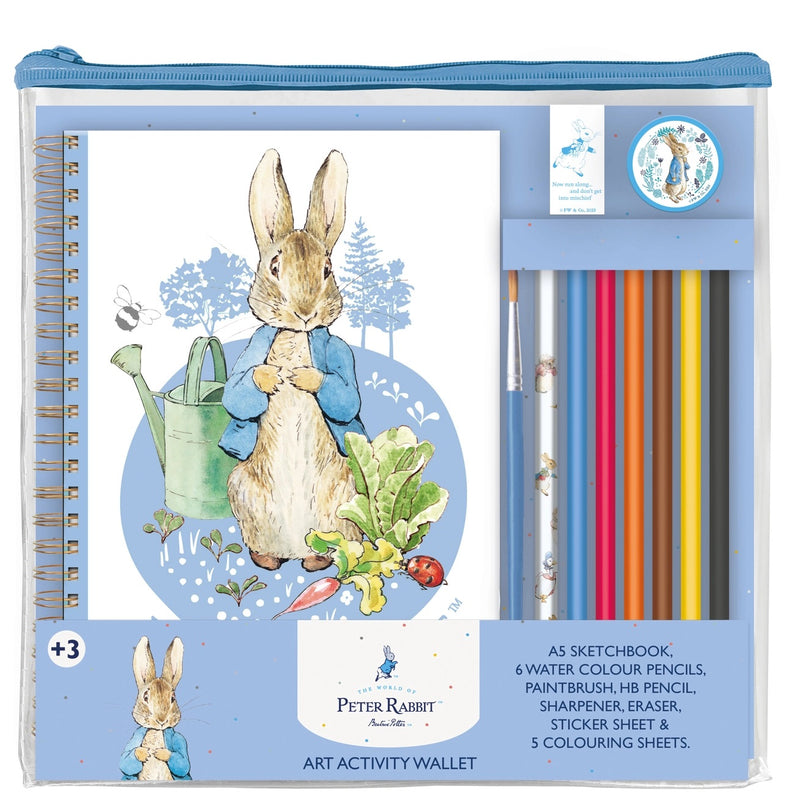 Peter Rabbit Childrens Art Activity Wallet