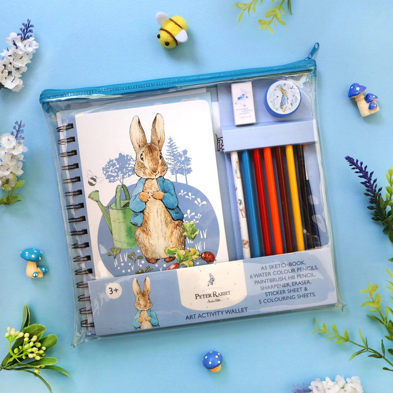Peter Rabbit Childrens Art Activity Wallet