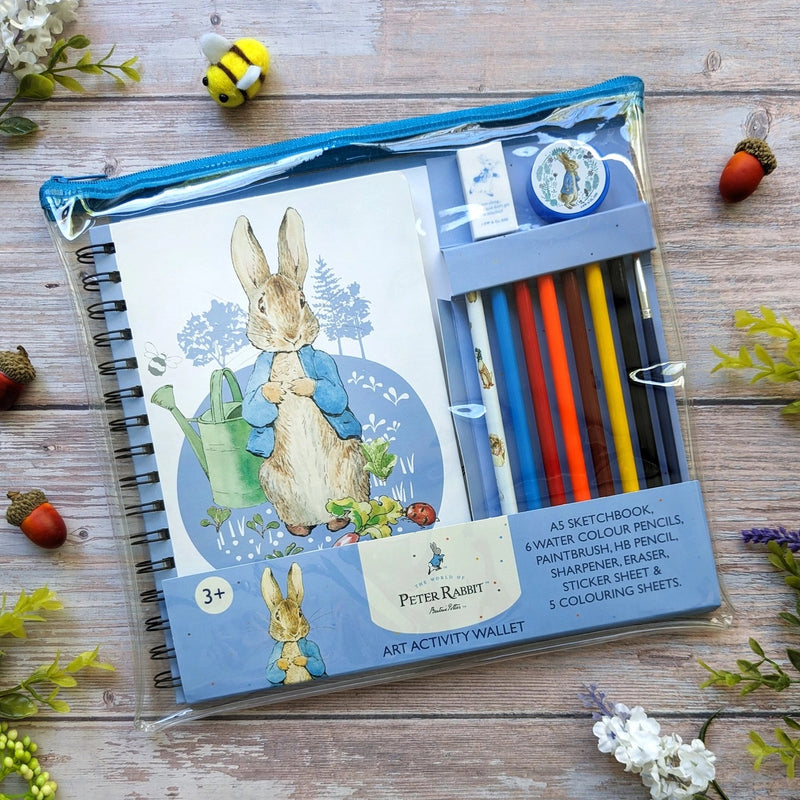 Peter Rabbit Childrens Art Activity Wallet
