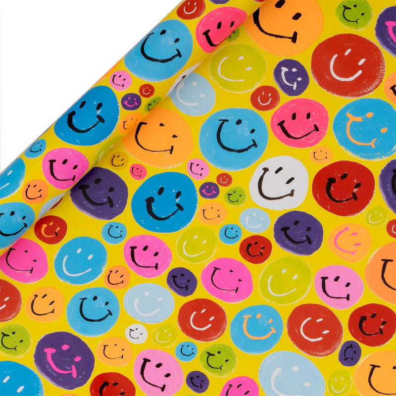 Roll Wrap - Smiley Faces 2mx70cm