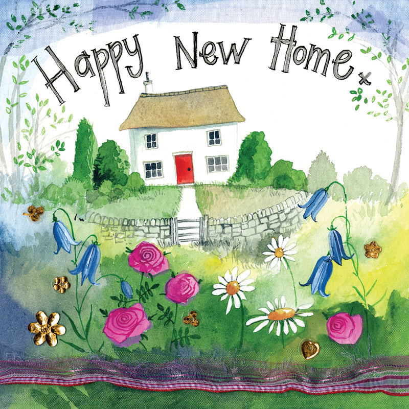 Cottage Garden New Home Card