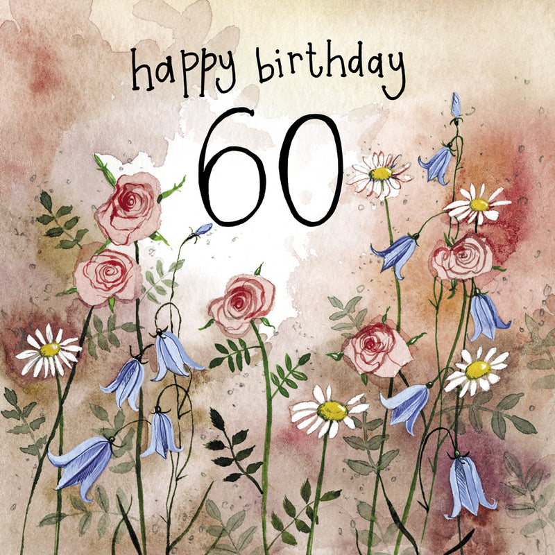 Sunshine 60th Birthday Card