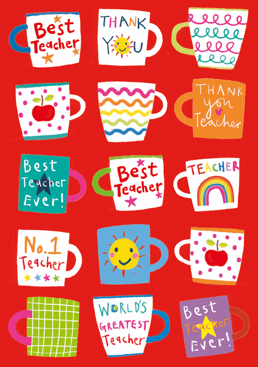 Thank You Teacher Card  by Paper Salad