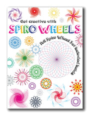 Get Creative with Spiro Wheels activity set box cover, flat lay on white background