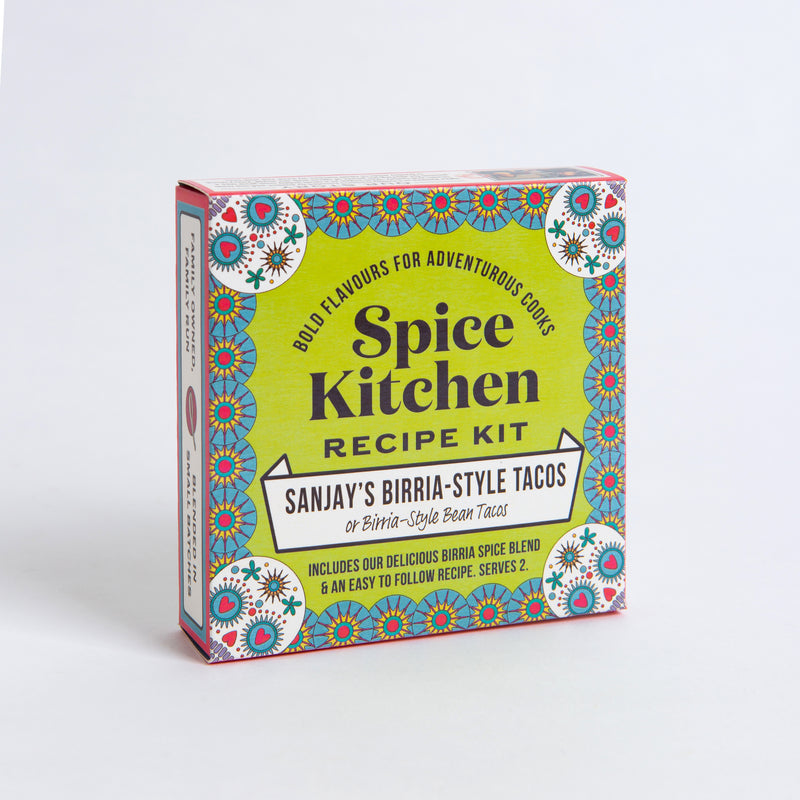 Birria-Style Tacos Recipe Kit spice blend and recipe card