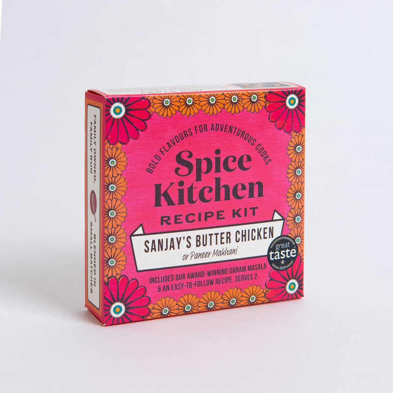 Butter Chicken Recipe Kit spice blend and recipe card