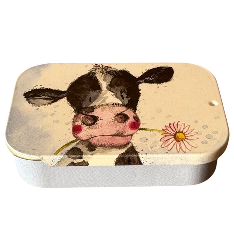 Sunshine Cow Sliding Little Tin