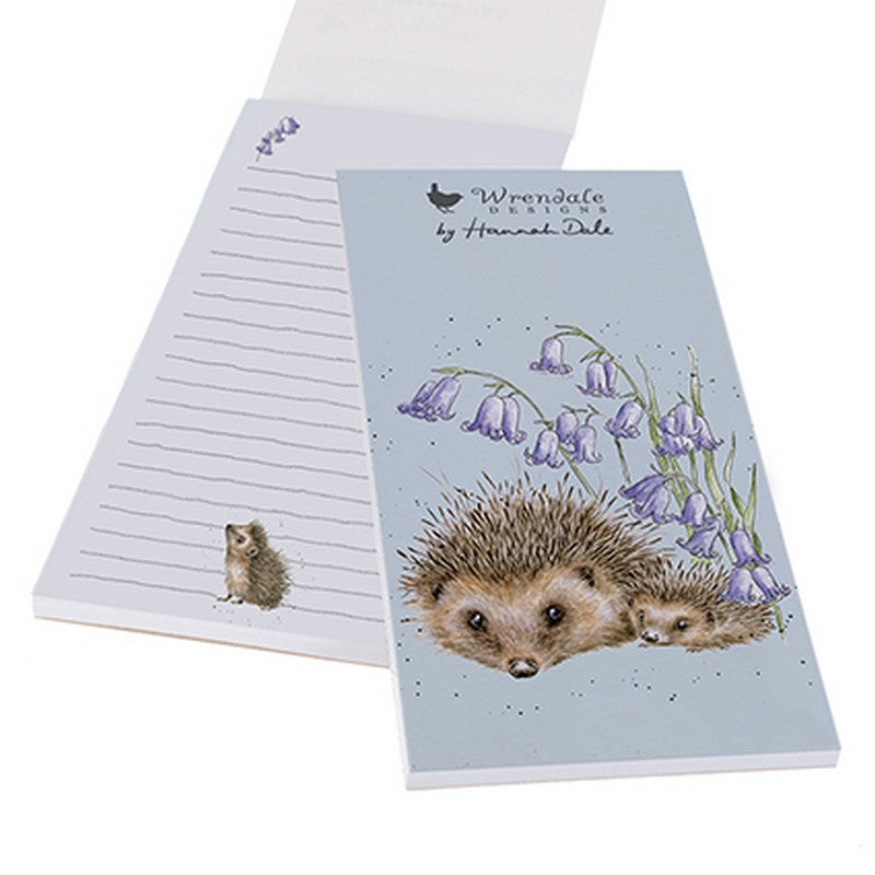 Hedgehog Shopping Pad Love and Hedgehugs
