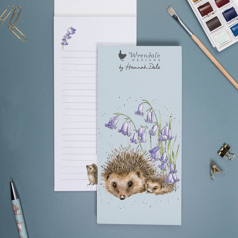 Hedgehog Shopping Pad Love and Hedgehugs