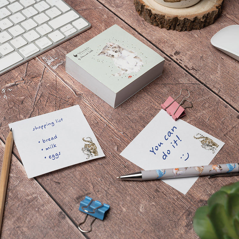 Cat Sticky Notes Ladybird