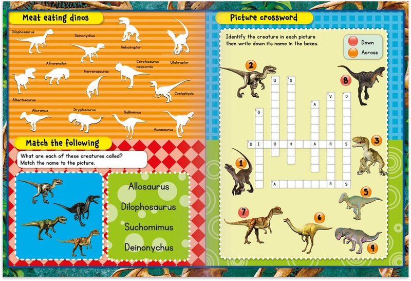 My Book Of 100 Stickers - Dinosaurs