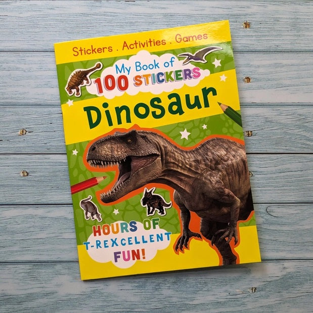 My Book Of 100 Stickers - Dinosaurs
