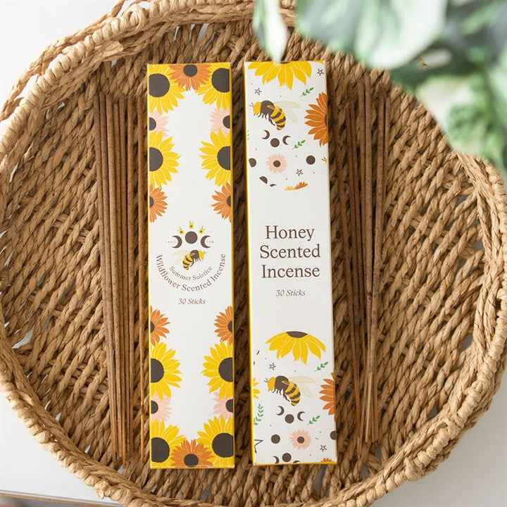 Set of 2 Honey and Wildflower Incense Sticks