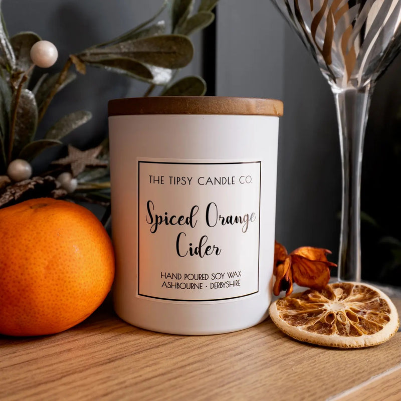 Tipsy Candle Spiced Orange Cider 180ml