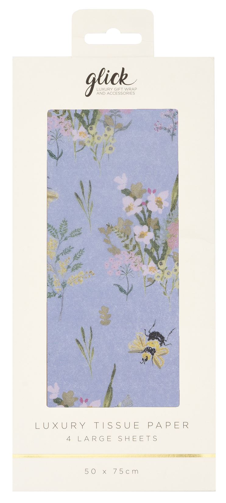 TISSUE STEPHANIE DYMENT BLUE BEES