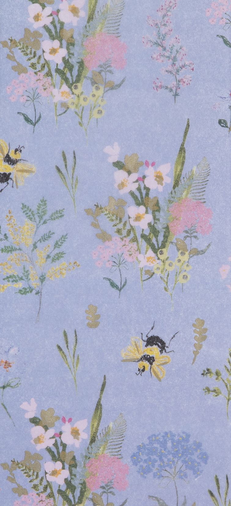 TISSUE STEPHANIE DYMENT BLUE BEES