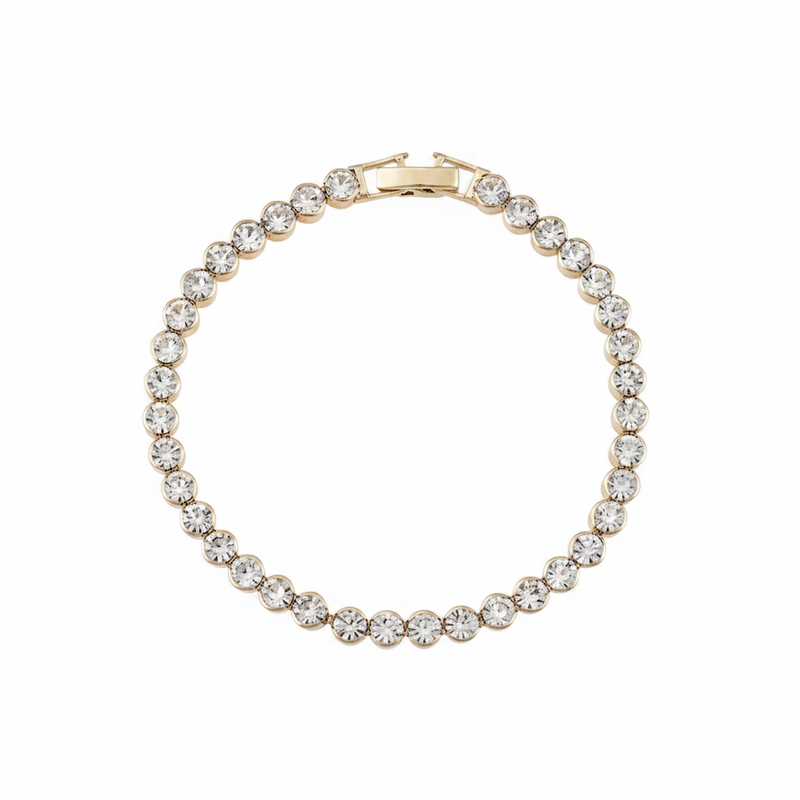 All That Bling Tennis Bracelet - White Background
