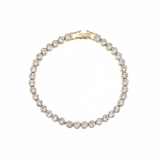 All That Bling Tennis Bracelet - White Background