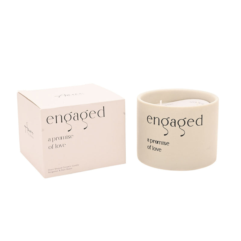 Amore Double Wick Candle - Engaged