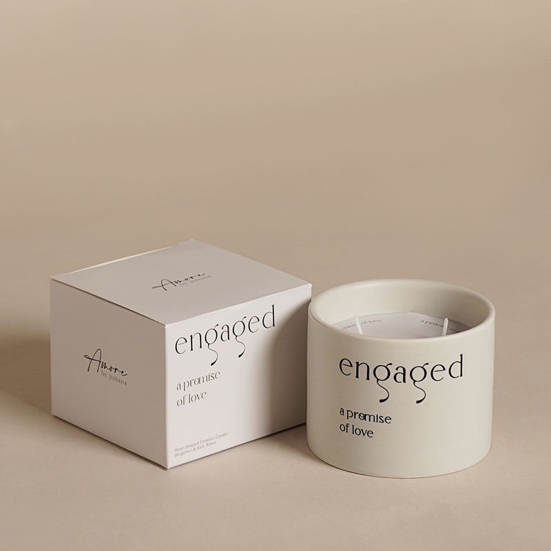 Amore Double Wick Candle - Engaged