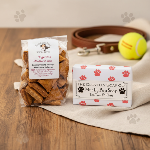 Dogrritos & Mucky Pup Soap - Pet Background
