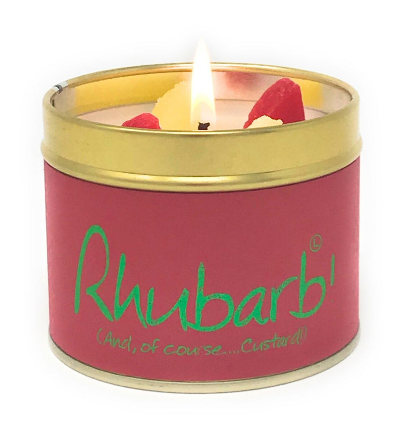 LILY-FLAME Rhubarb Scented Candle
