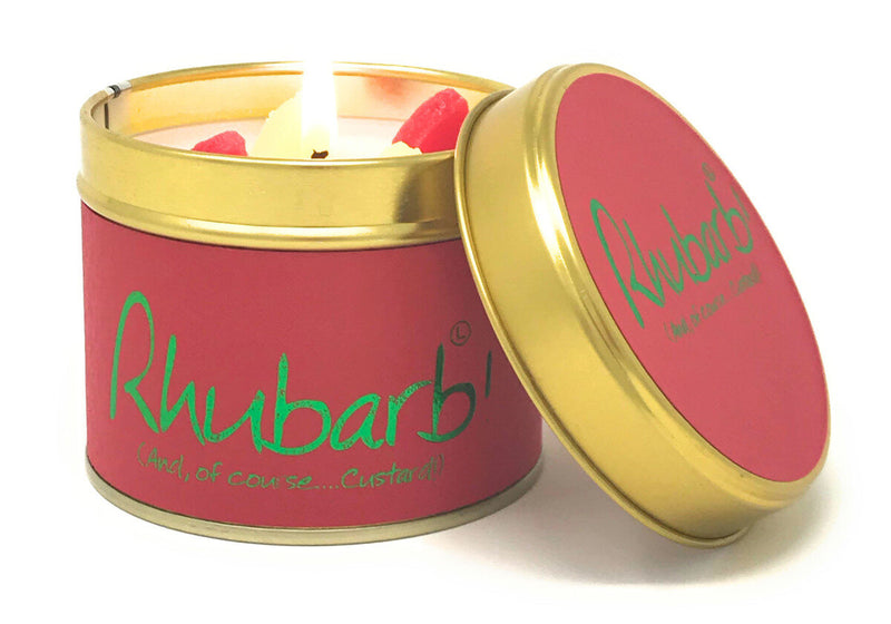 LILY-FLAME Rhubarb Scented Candle