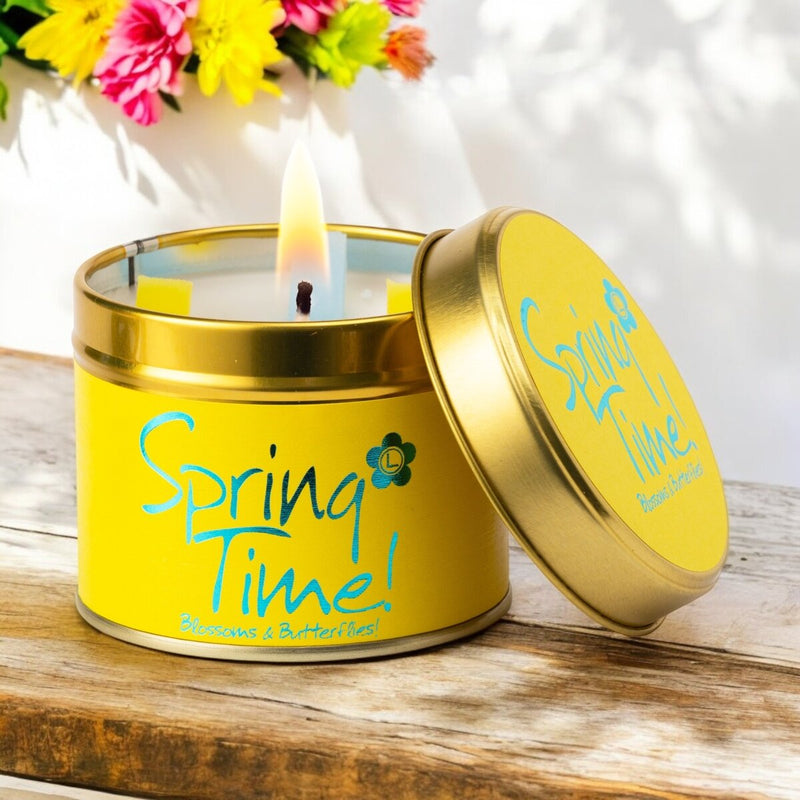 Lily-Flame Springtime! Scented Candle