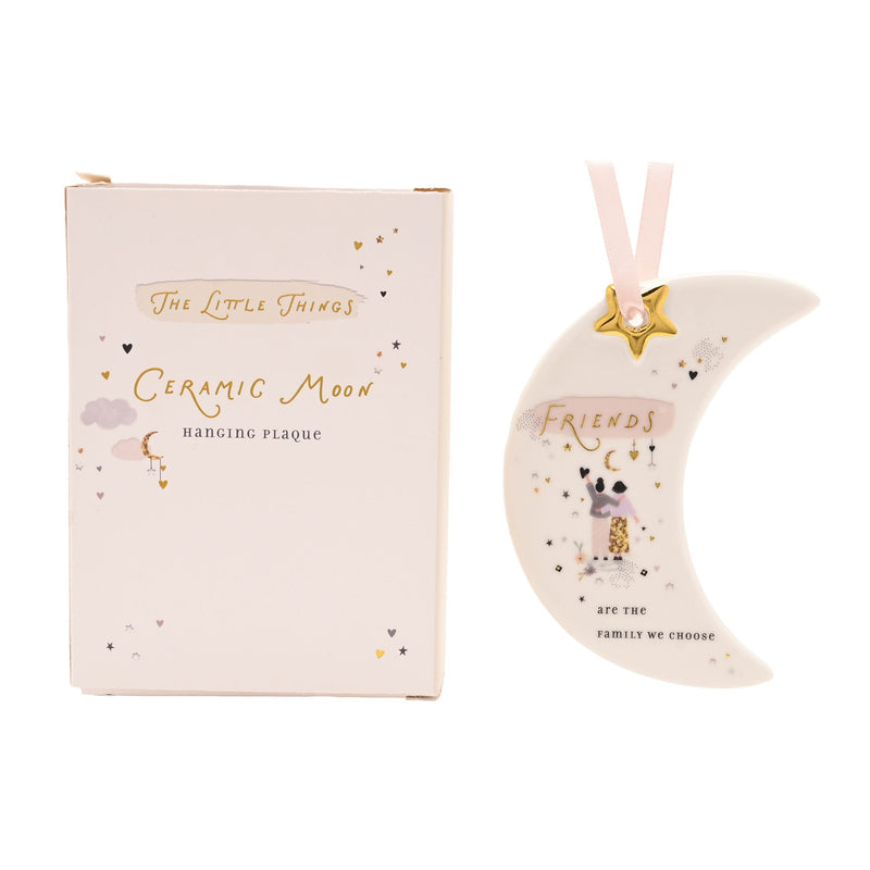 The Little Things Hanging Plaque - Friends are Family