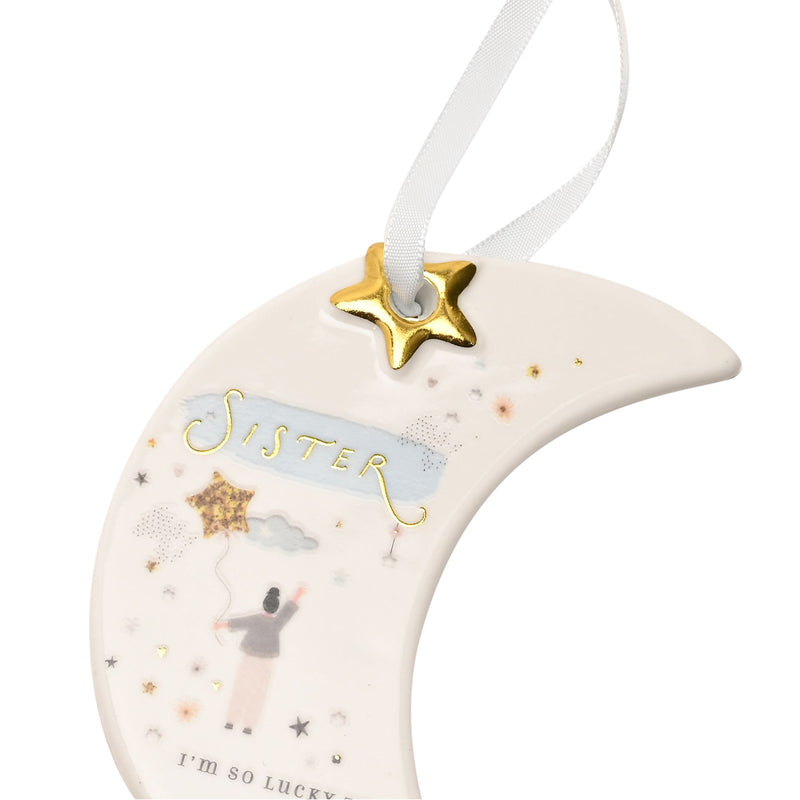 The Little Things Hanging Plaque - Sister